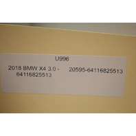 2015-2018 BMW X3 X4 Audio Climate Temperature Control Panel 64116825513 OEM