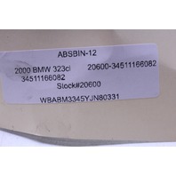 2000 BMW 323i 328i Z3 ABS Anti-Lock Brake Pump OEM