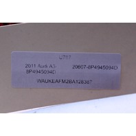 2009-2013 Audi A3 Tail Light Lamp Right OEM