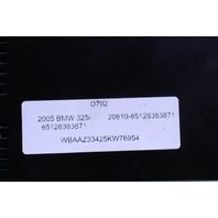 1999-2005 BMW 325i 328i 330i Amp Amplifier Lear 65128383871 OEM