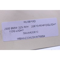 2002 2003 2004 2005 BMW 325i 330i Sedan Fog Light - 63176911007 OEM
