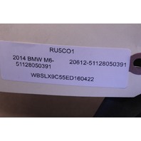 2014 BMW M6 Gran Coupe Rear Bumper Lower Plate Diffuser - 51128050391 OEM