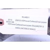 2014 BMW M6 F13 Turbo XSPower Catless Down Pipes Stock#20612