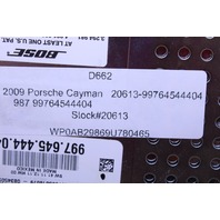 2009 Porsche 911 997 Boxster Cayman 987 Amp Amplifier BOSE 99764544404 OEM