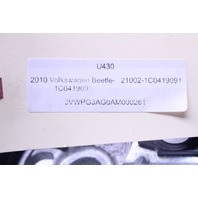 2010 Volkswagen Beetle 3 Spoke Steering Wheel 1C0419091 OEM