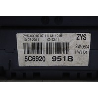 2012 Volkswagen Jetta Speedometer Instrument Cluster OEM