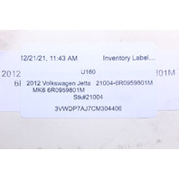 2012 Volkswagen Jetta Front Power Window Motor Left Driver 6R0959801M OEM