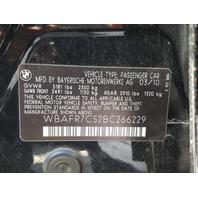 2011 BMW 535i F10 - OEM Used Parts - Stock # 21007