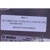 2011 BMW 535i Engine Computer Module ECU ECM DME - 12147612742 OEM