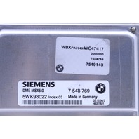 2005 BMW X3 Engine Computer Module ECU ECM DME 7549143 OEM