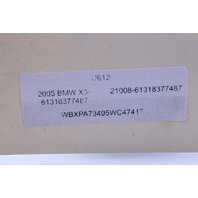 2005 BMW X3 Clock Spring 8377487 OEM