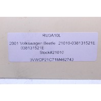 2001 Volkswagen Beetle EGR Cooler Pipe 038131521E Stock#21010