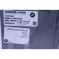 2007 BMW 323i N52 Engine Computer Module ECU ECM DME - 12147574544 OEM