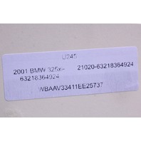 1999-2001 BMW 323i 325i 328i 330i Tail Light Right - 63218364924 OEM