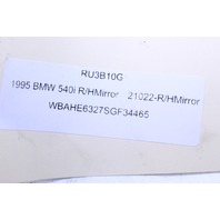 1995 BMW 540i Sport M5 E34 Door Mirror Right OEM