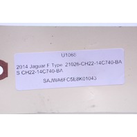2014 Jaguar F Type S Sirius Satellite Radio Control Module CH22-14C740-BA OEM