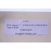 2014 Jaguar F Type S Driver Left Dash Dashboard Air Vent EX53-018B09-BDW OEM