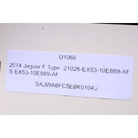 2014 Jaguar F Type Satellite Navigation Navi Nav Screen Display EX53-10E889-AF OEM