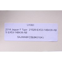 2014 Jaguar F Type Traction Control Muffler Exhaust Switch EX53-14B436-AB OEM