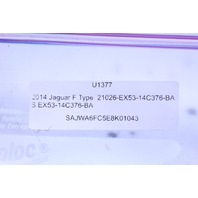 2014 Jaguar F Type S Push Start Stop Ignition Button Switch EX53-14C376-BA OEM