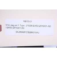 2014 Jaguar F Type S Driver Left Rear Bumper Trim Moulding EX53-291D01-AD OEM