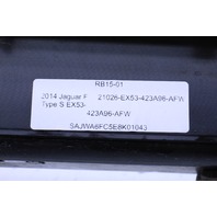 2014 Jaguar F Type S Trunk Lid Finish Panel Trim Badge EX53-423A96-AFW OEM