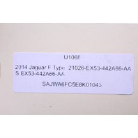 2014 Jaguar F Type S Trunk Lid Latch Lock EX53-442A66-AA OEM
