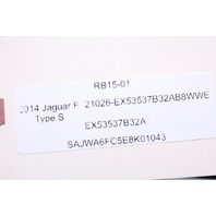2014 Jaguar F Type S Right Roll Bar Headrest EX53537B32A Stock#21026 OEM