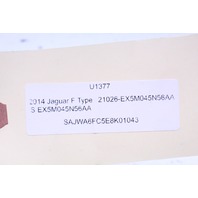 2014 Jaguar F Type S Dash Dashboard Trim Moulding EX5M045N56AA OEM