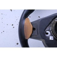2014 Jaguar F Type S 3 Spoke Leather Steering Wheel with Shifter Paddles Stock#21026