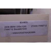 2008 BMW 335xi Oil Pan Front Axle Support Bearing Bracket 7568712 OEM