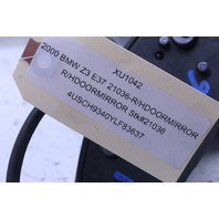 1996-2002 BMW Z3 E36 Right Door Mirror Side View 51168397042 OEM