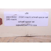 BMW 330i Macht Schnell Performance Wheel Spacer Set OEM