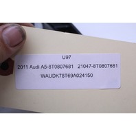 2008 2009 2010 2011 2012 Audi A5 Bumper Fog Light Grille Left 8T0807681 OEM