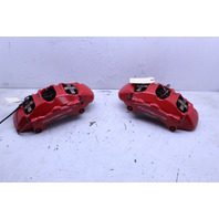 2012 2013 2014 2015 2016 Porsche 911 991 Front Brake Calipers Brembo Pair Red