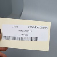 2012-2019 Porsche 911 991 Rear Brake Calipers Brembo Pair Red OEM Used