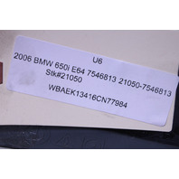 2006 BMW 650i E64 Transmission Shifter Automatic Gear Shift Selector 7546813 OEM