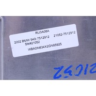 2002 BMW 540i E39 M62 Engine Computer Module ECU ECM DME - 12147518272 OEM