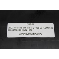 2006 2007 2008 Porsche 911 997 Turbo C4S Trunk DVD Changer Trim Cover OEM
