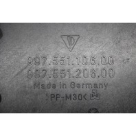 2006 2007 2008 Porsche 911 997 Turbo C4S Trunk DVD Changer Trim Cover OEM