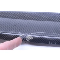 2005 2006 2007 2008 Porsche 911 997 Carbon Fiber Door Panel Trim Set Damaged OEM