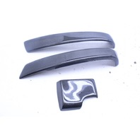 2005 2006 2007 2008 Porsche 911 997 Carbon Fiber Door Panel Trim Set Damaged OEM