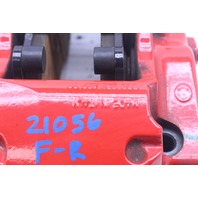 2007-2009 Porsche 911 997 Turbo Front Rear Brake Caliper Set Brembo Red OEM