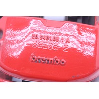 2007-2009 Porsche 911 997 Turbo Front Rear Brake Caliper Set Brembo Red OEM