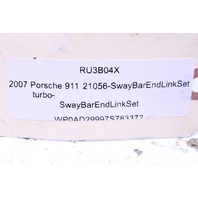 2007 Porsche 911 Turbo 997 KW Sway Bar End Link Pair Set 68510819 OEM