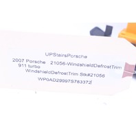 2005 2006 2007 2008 Porsche 911 997 Windshield Defroster dash Trim Set Leather Alcantra OEM