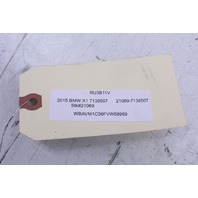 2012-2015 BMW X1 Rear Back Window Glass Wiper Arm OEM