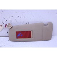 2006-2013 BMW 325Xi 328i 330i 335i X1 Beige Left Sun Shade Visor OEM