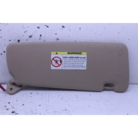 2006-2013 BMW 325Xi 328i 330i 335i X1 Beige Left Sun Shade Visor OEM