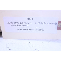 2006-2013 BMW 325Xi 328i 330i 335i X1 Beige Left Sun Shade Visor OEM